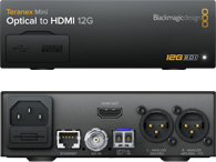 Blackmagic Design - Teranex Mini - Optical to HDMI 12G