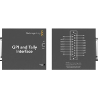 Blackmagic Design - GPI and Tally Interface