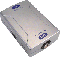 S/Pdif optical to coax converter - Stock clearance